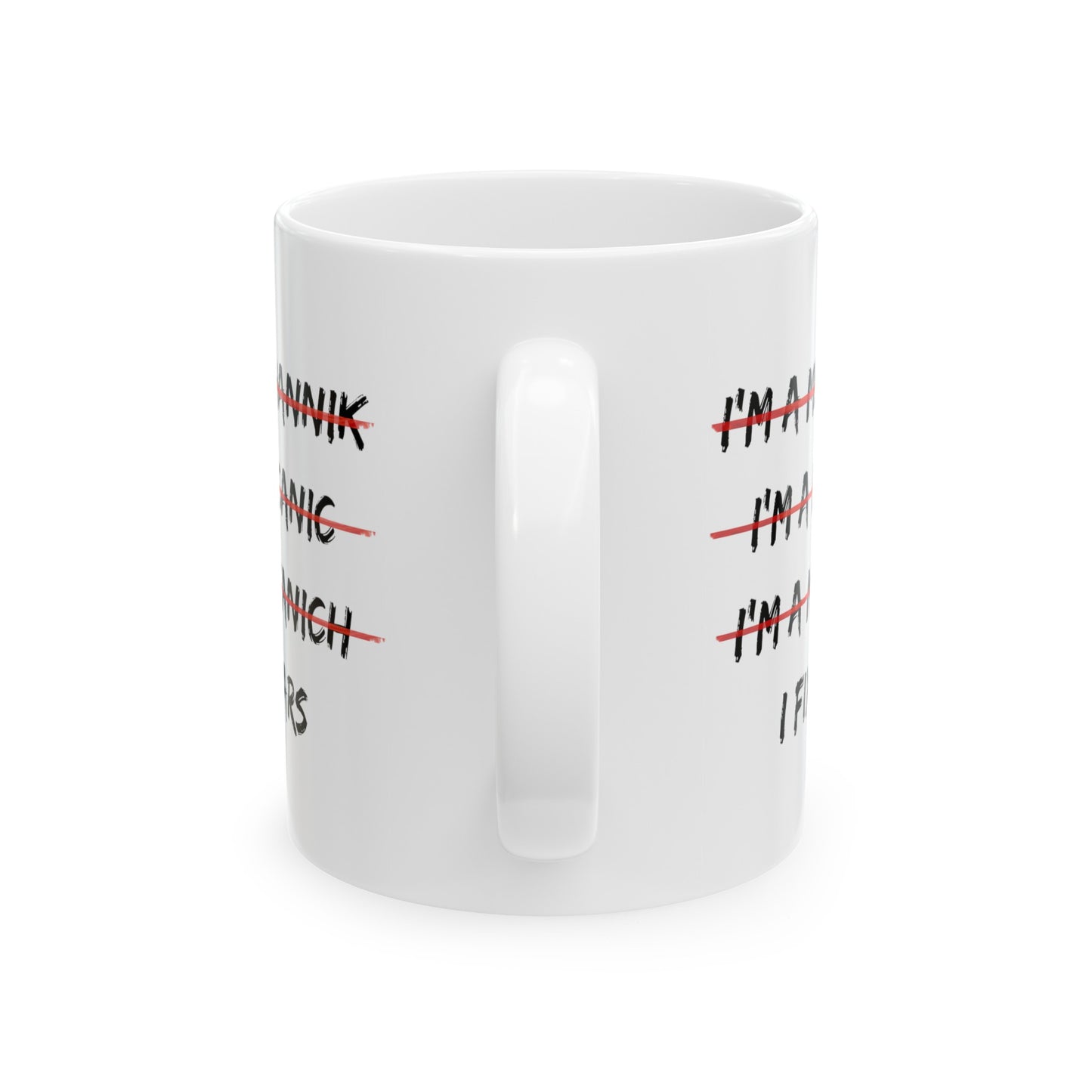Taza de café mecánico divertido