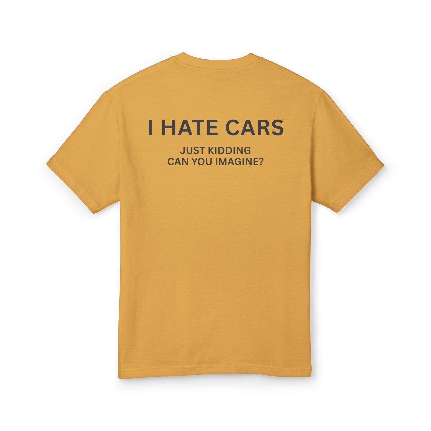 The "I Hate Cars" Vintage Tee