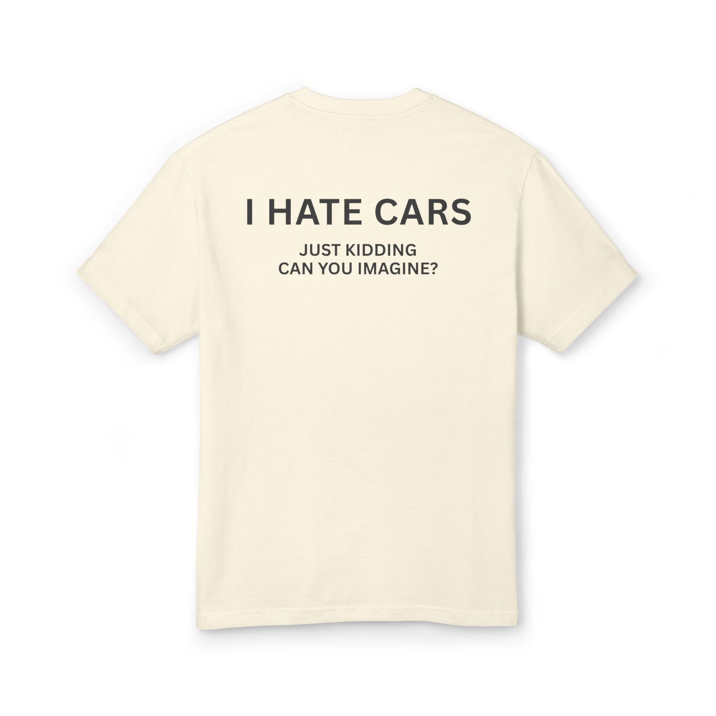 The "I Hate Cars" Vintage Tee