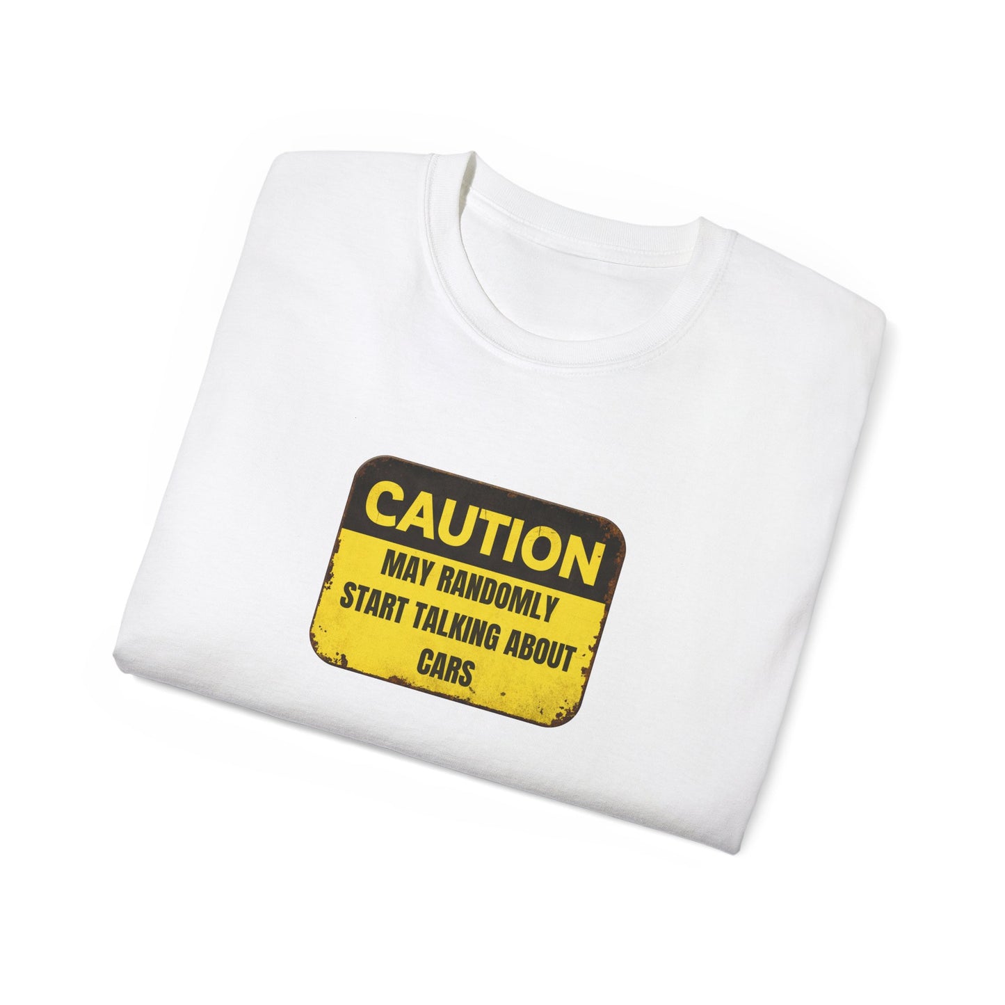 Caution Car Guy T-shirt