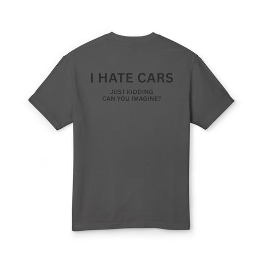 The "I Hate Cars" Vintage Tee