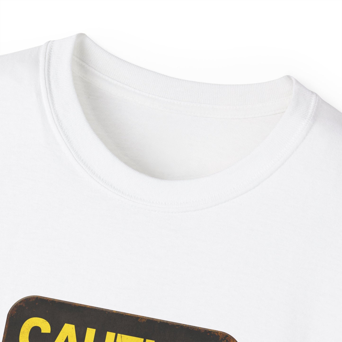 Caution Car Guy T-shirt