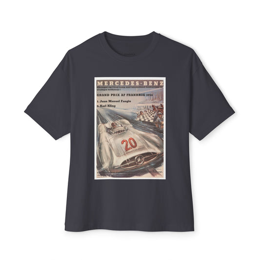 1954 Reims France F1 Grand Prix "Vintage Poster" T-Shirt