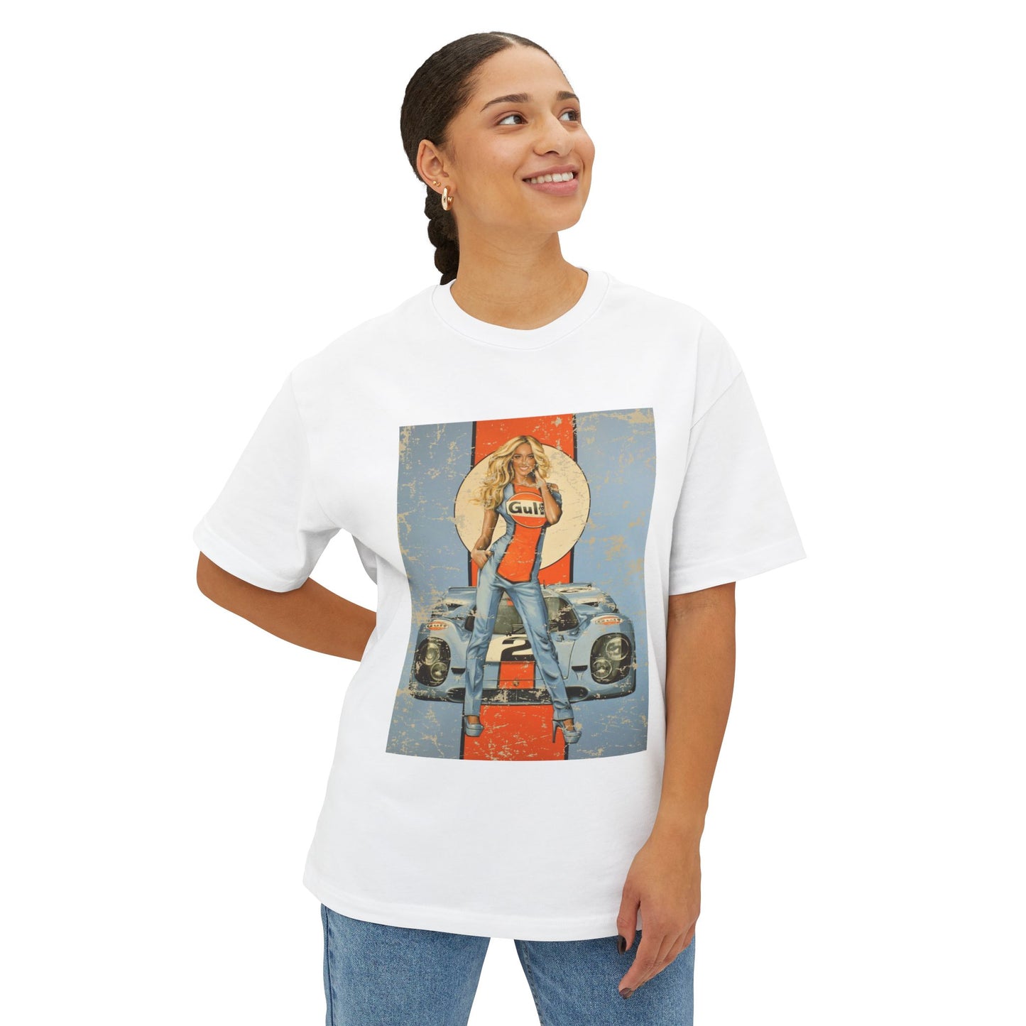 Gulf Racing "Vintage Pinup Girl" T-shirt