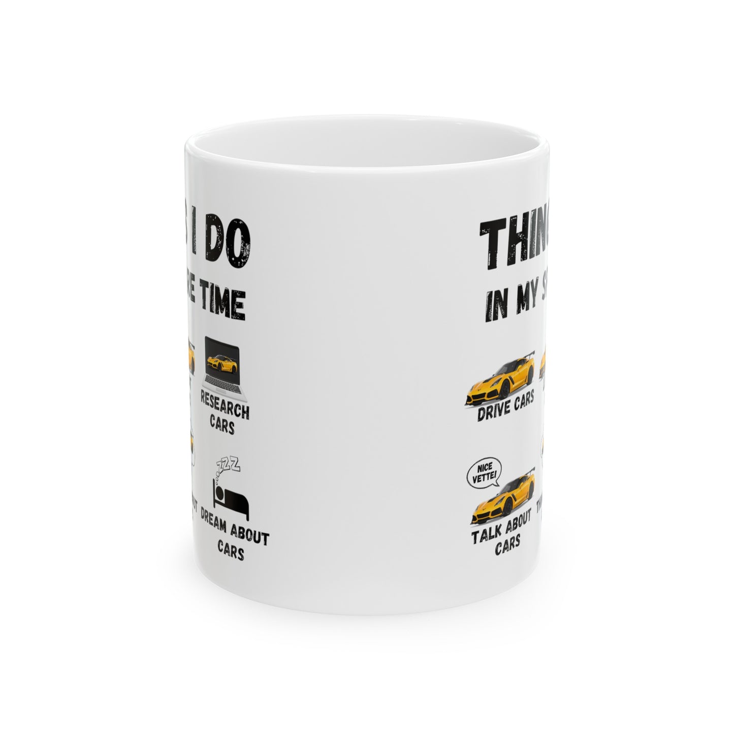 Things I Do In My Spare Time "Corvette C7 ZR1" Coffee Mug