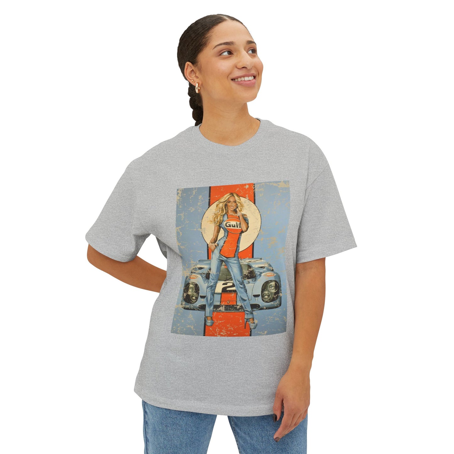 Gulf Racing "Vintage Pinup Girl" T-shirt