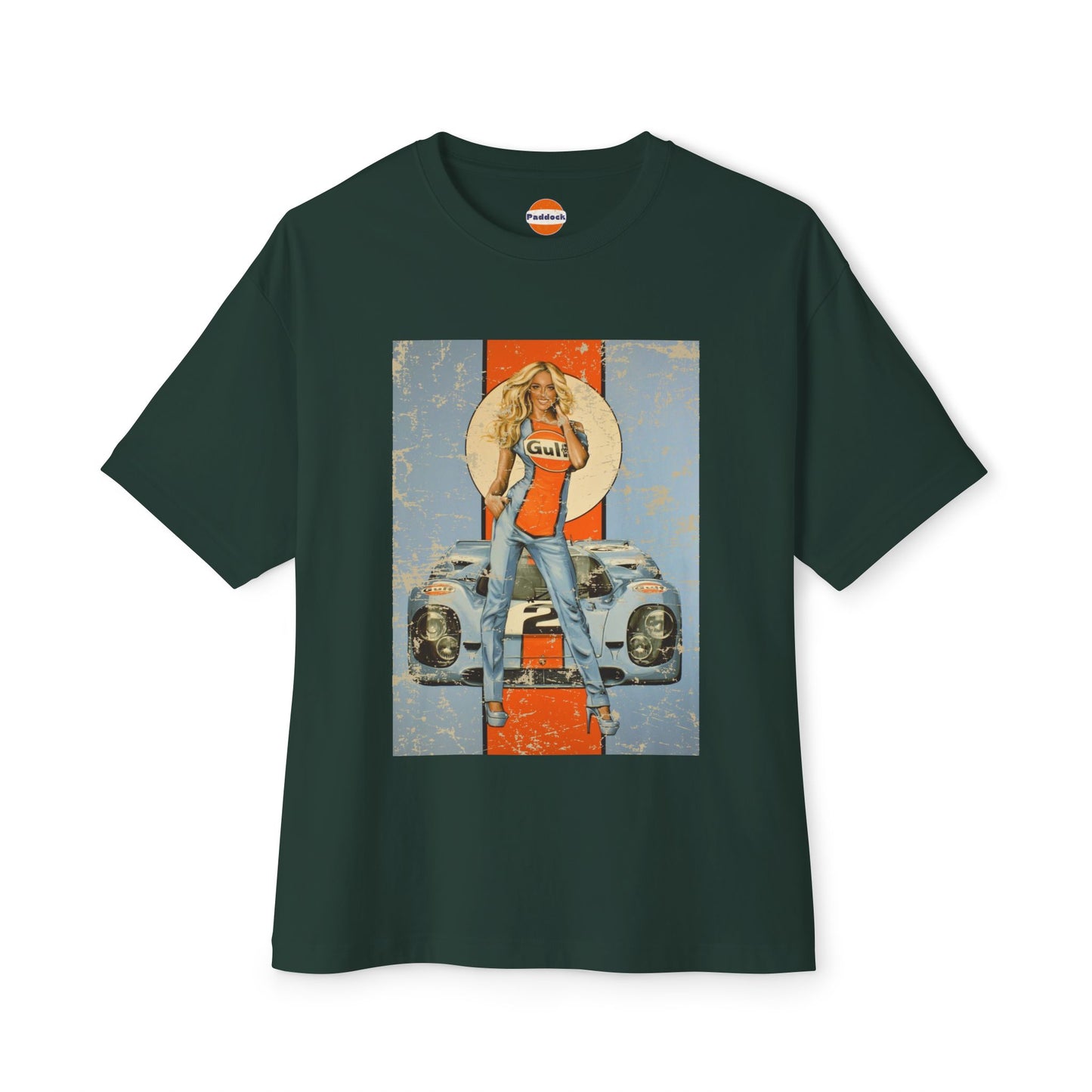 Gulf Racing "Vintage Pinup Girl" T-shirt