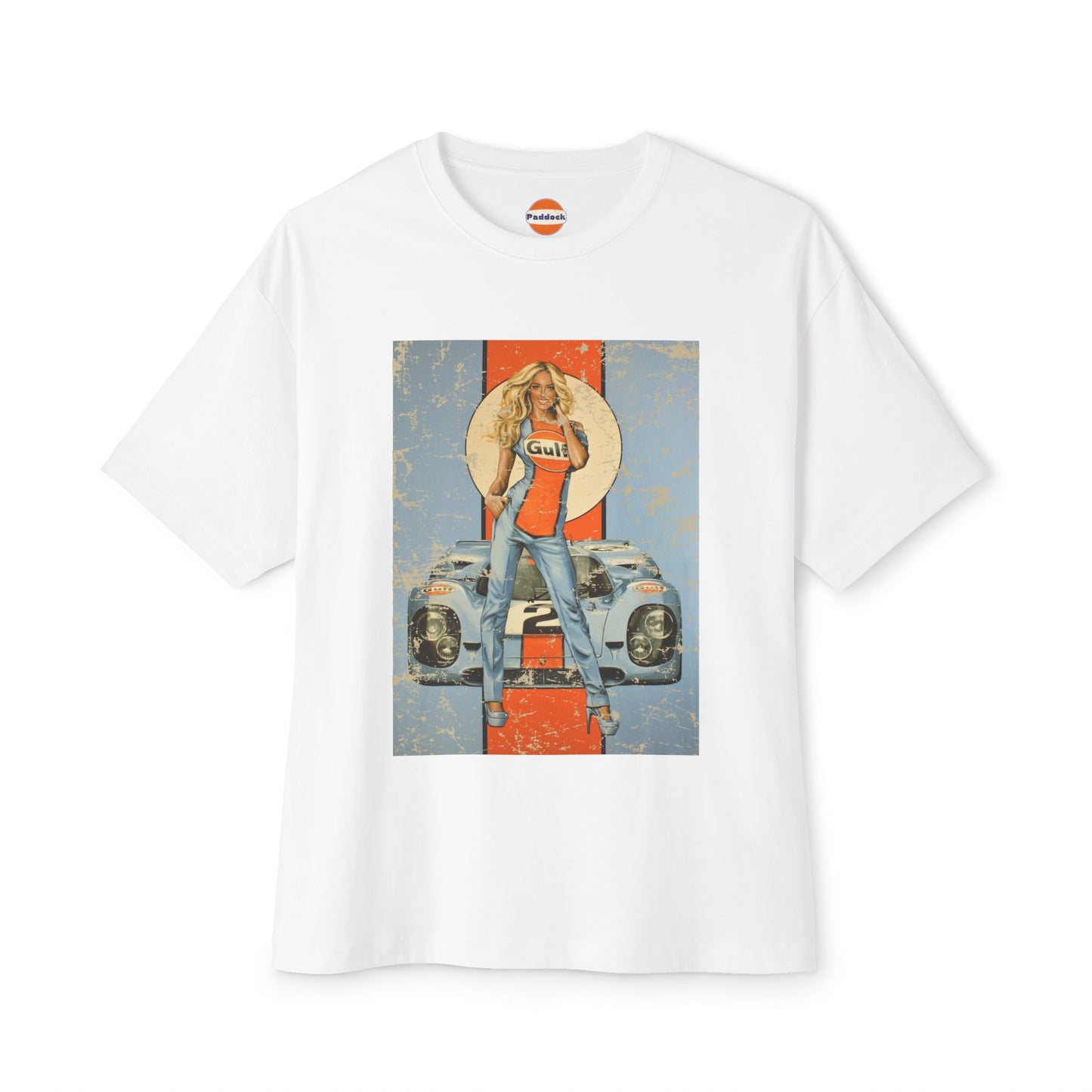 Gulf Racing "Vintage Pinup Girl" T-shirt