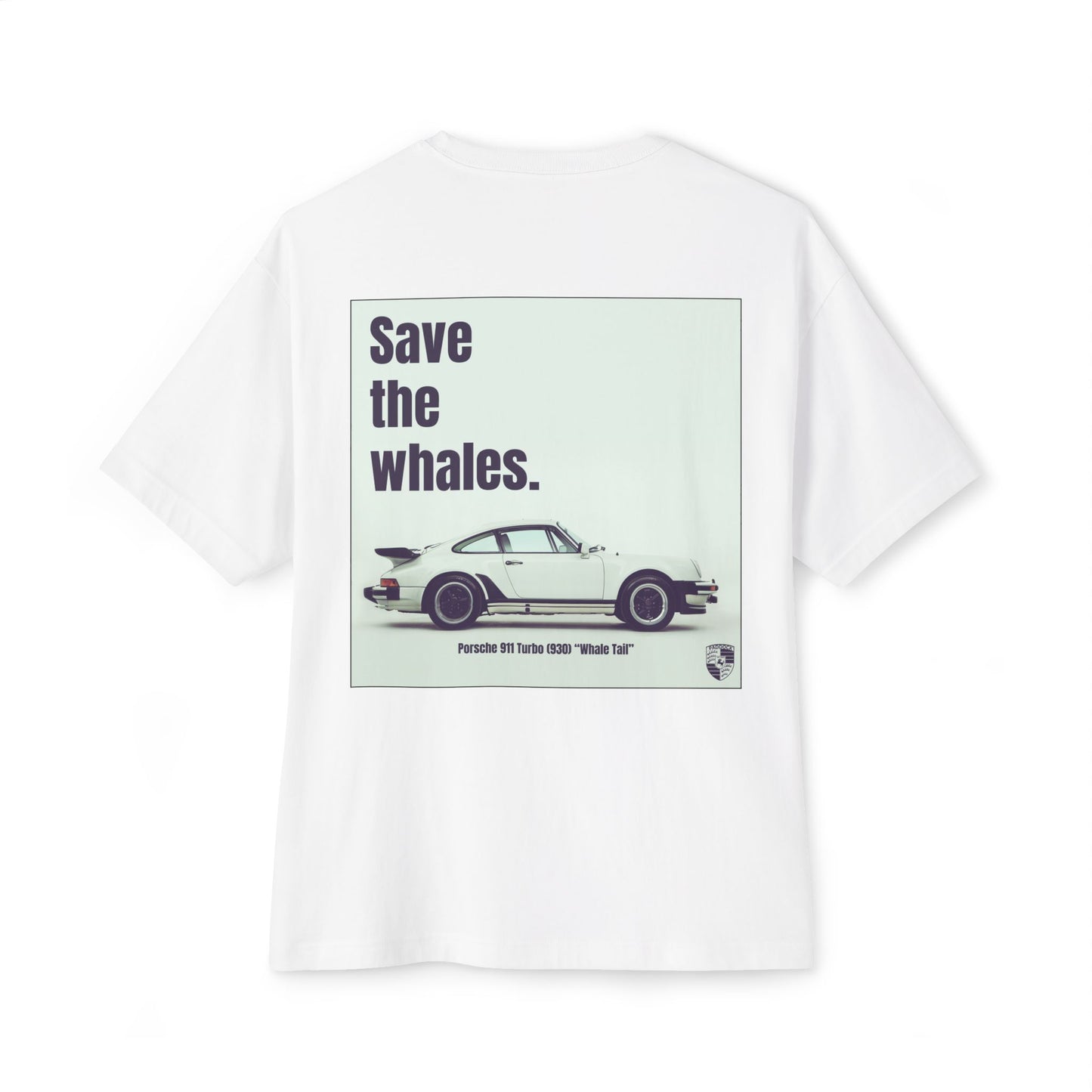 Save The Whales "Porsche 911 Turbo" T-shirt