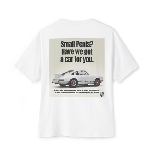 Porsche 911 "Overcompensate" Classic Ad T-shirt