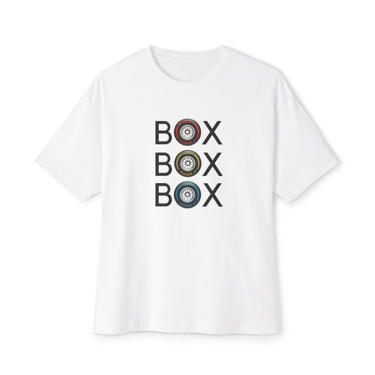 BOX BOX BOX F1 Tire T-shirt