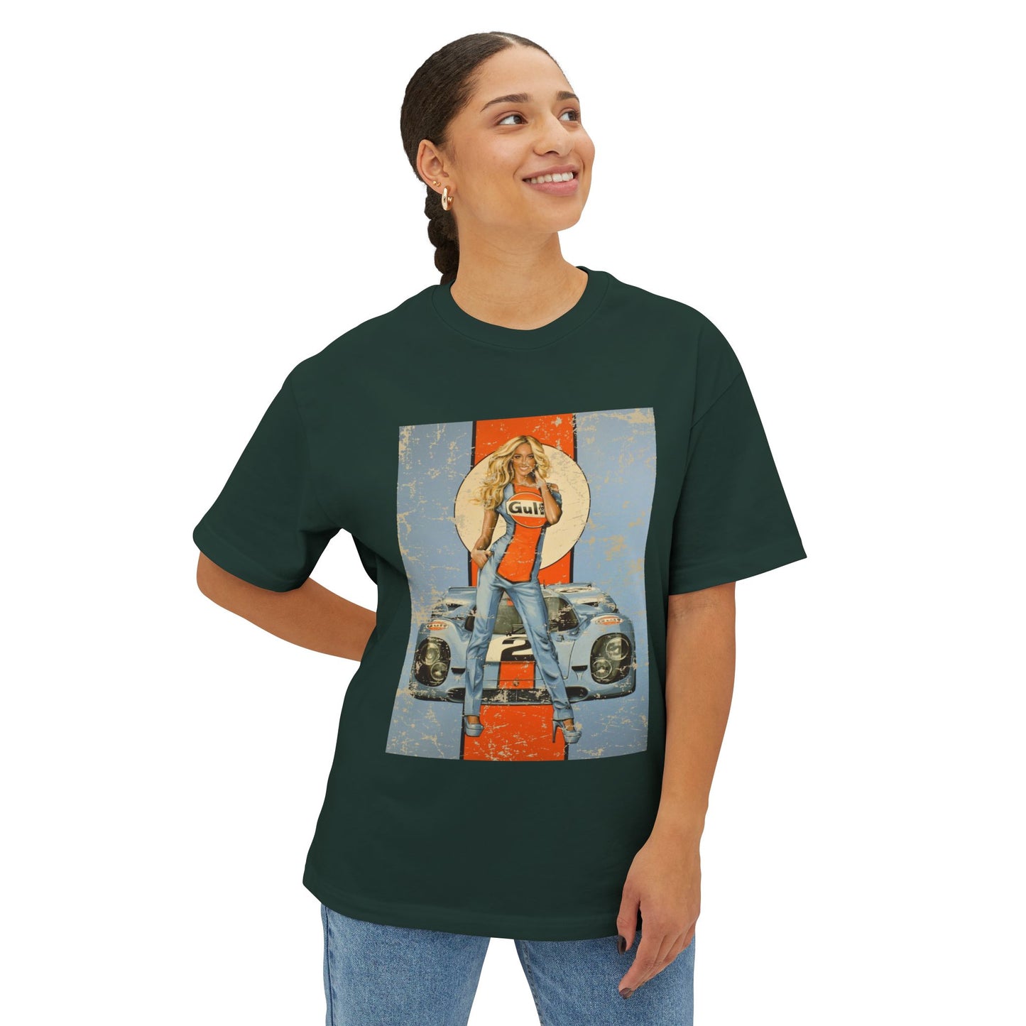 Gulf Racing "Vintage Pinup Girl" T-shirt