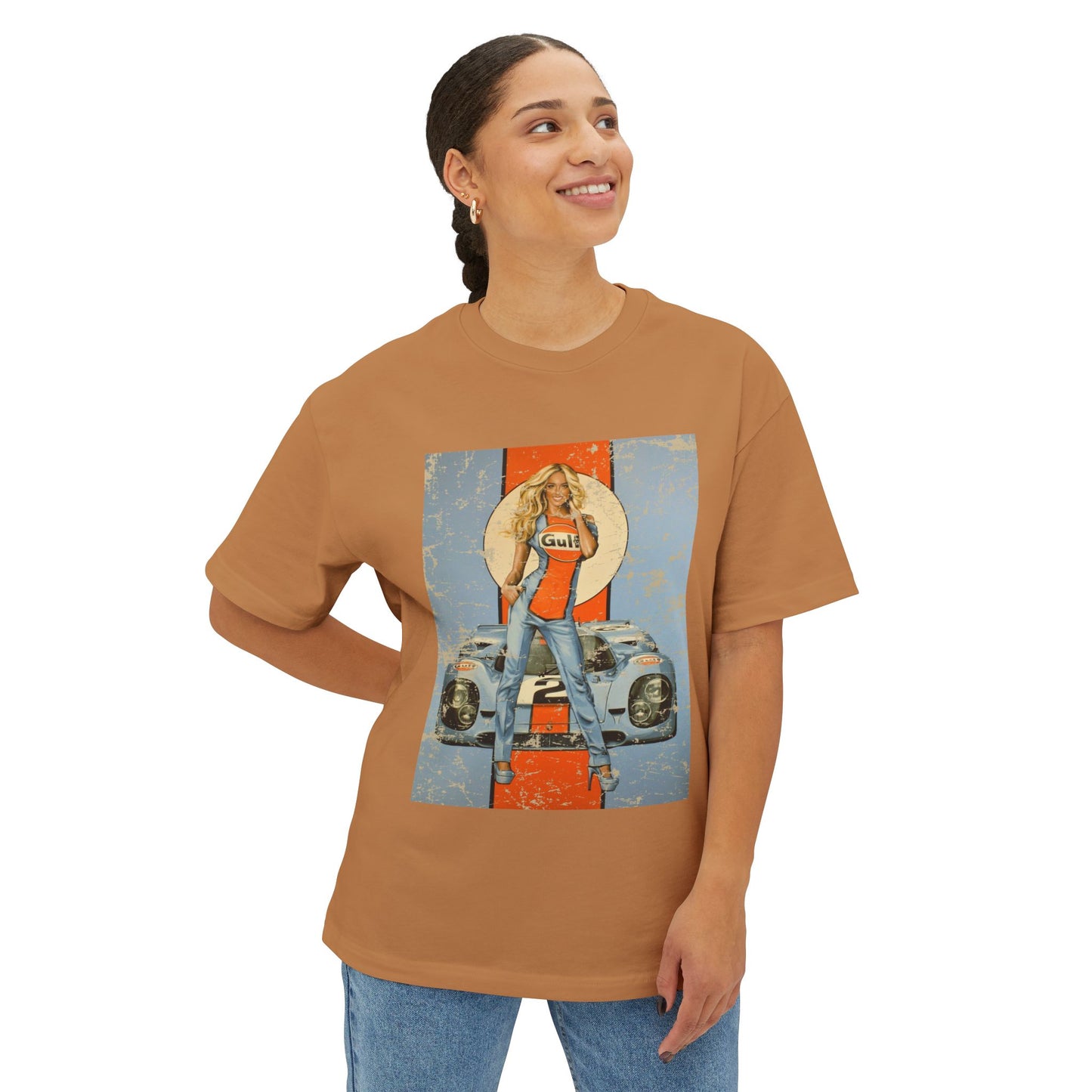 Gulf Racing "Vintage Pinup Girl" T-shirt