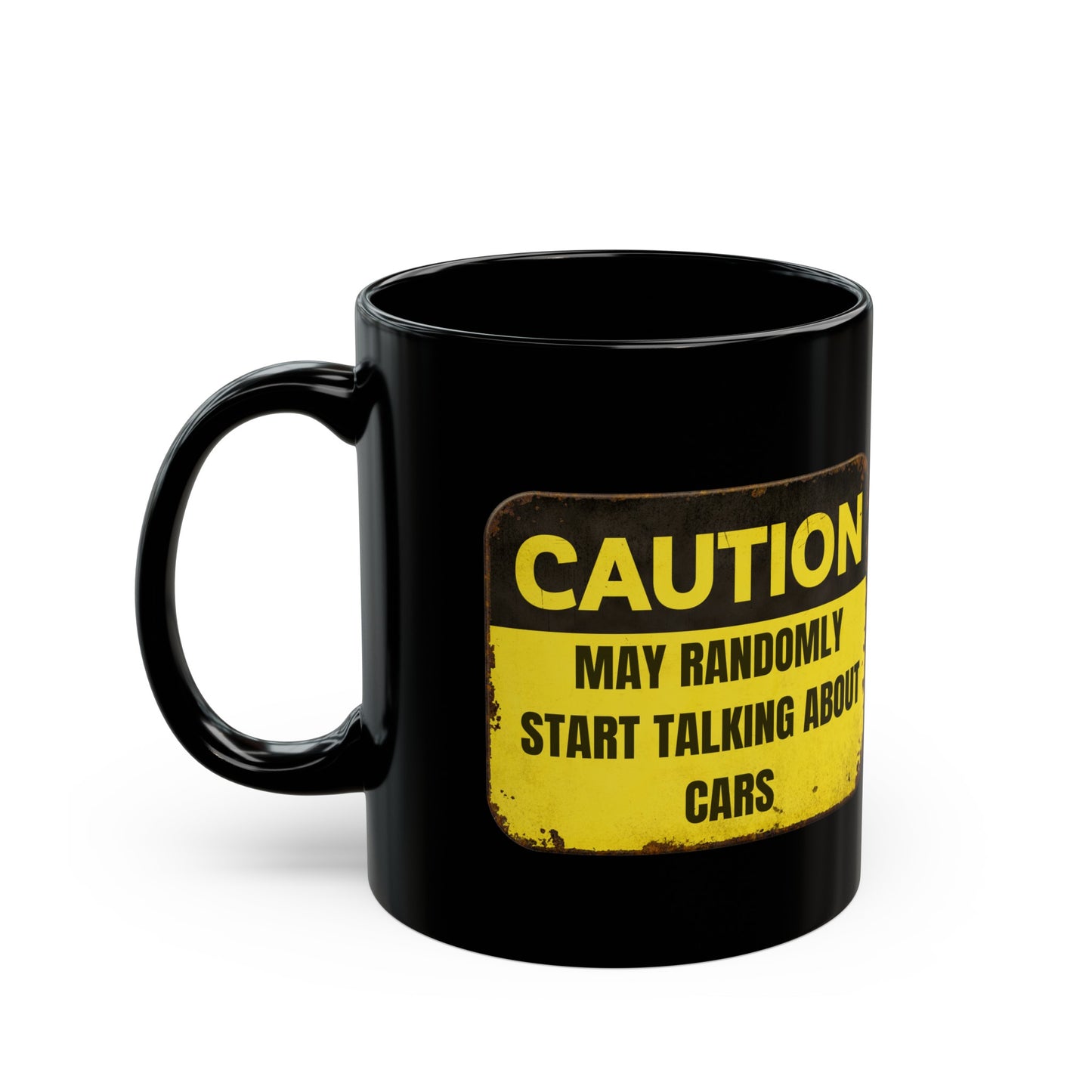 Caution Car Guy Coffee Mug