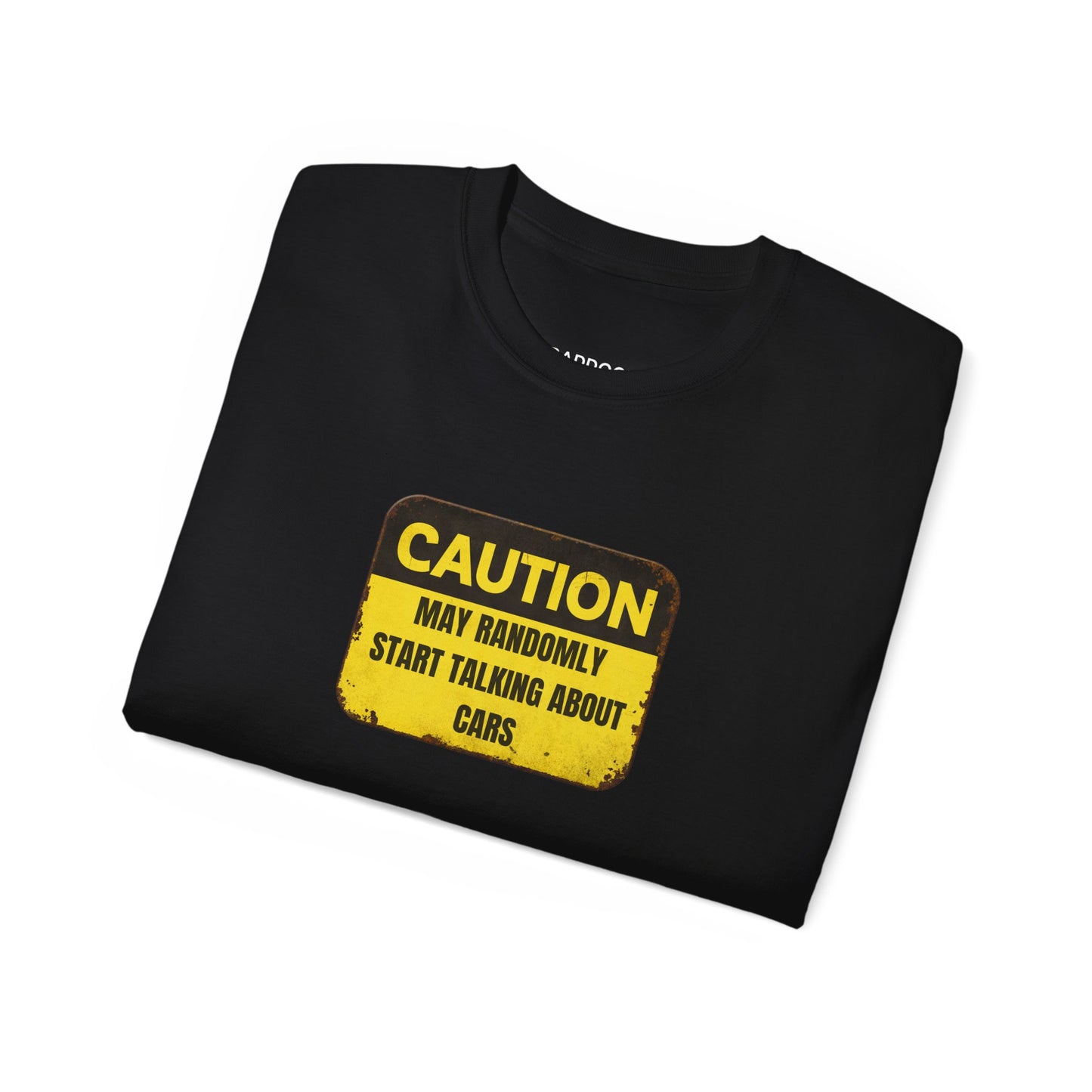 Caution Car Guy T-shirt