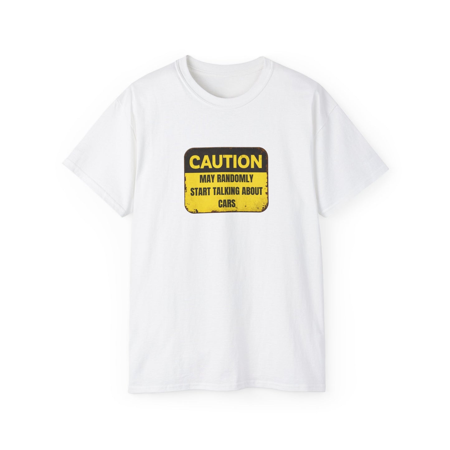 Caution Car Guy T-shirt