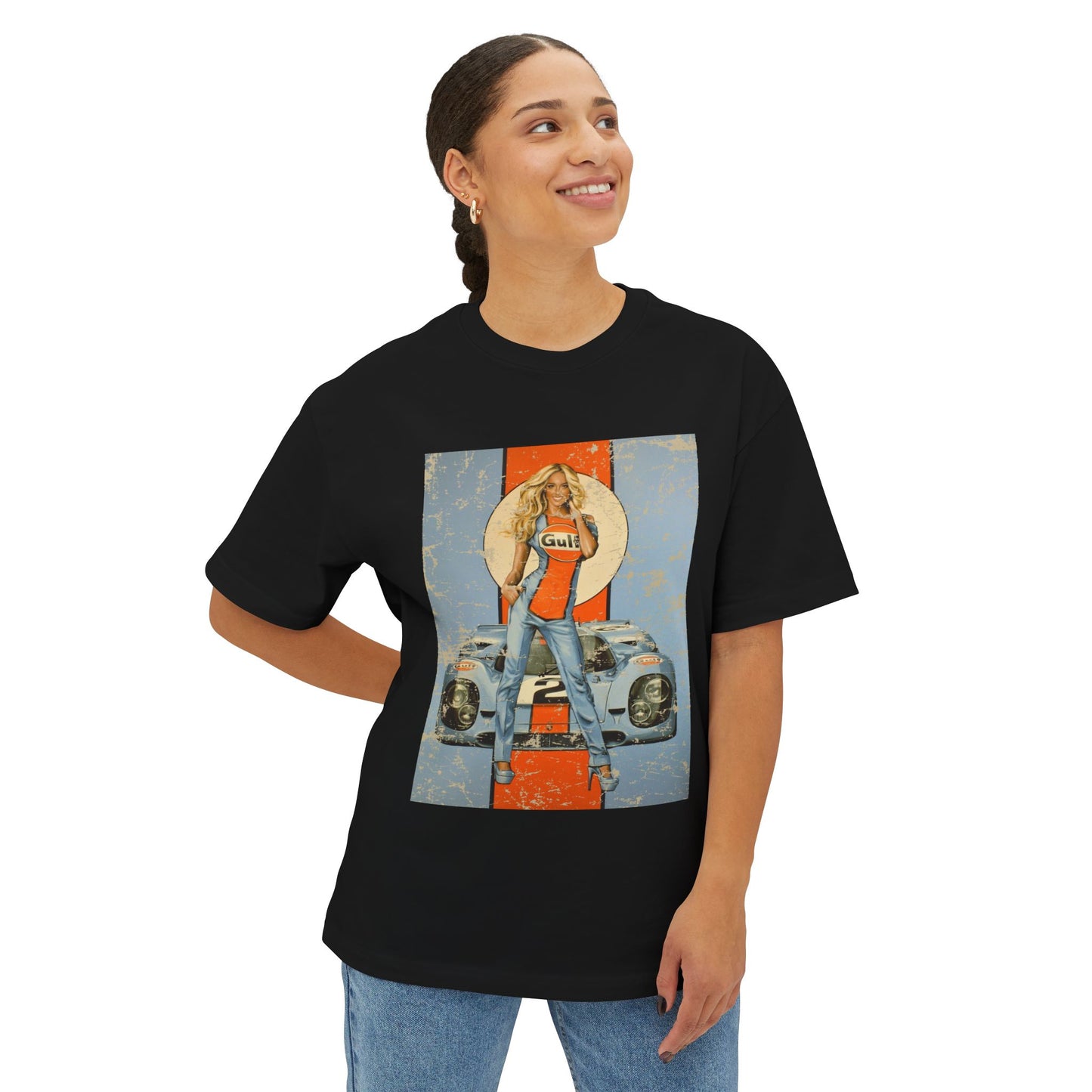 Gulf Racing "Vintage Pinup Girl" T-shirt