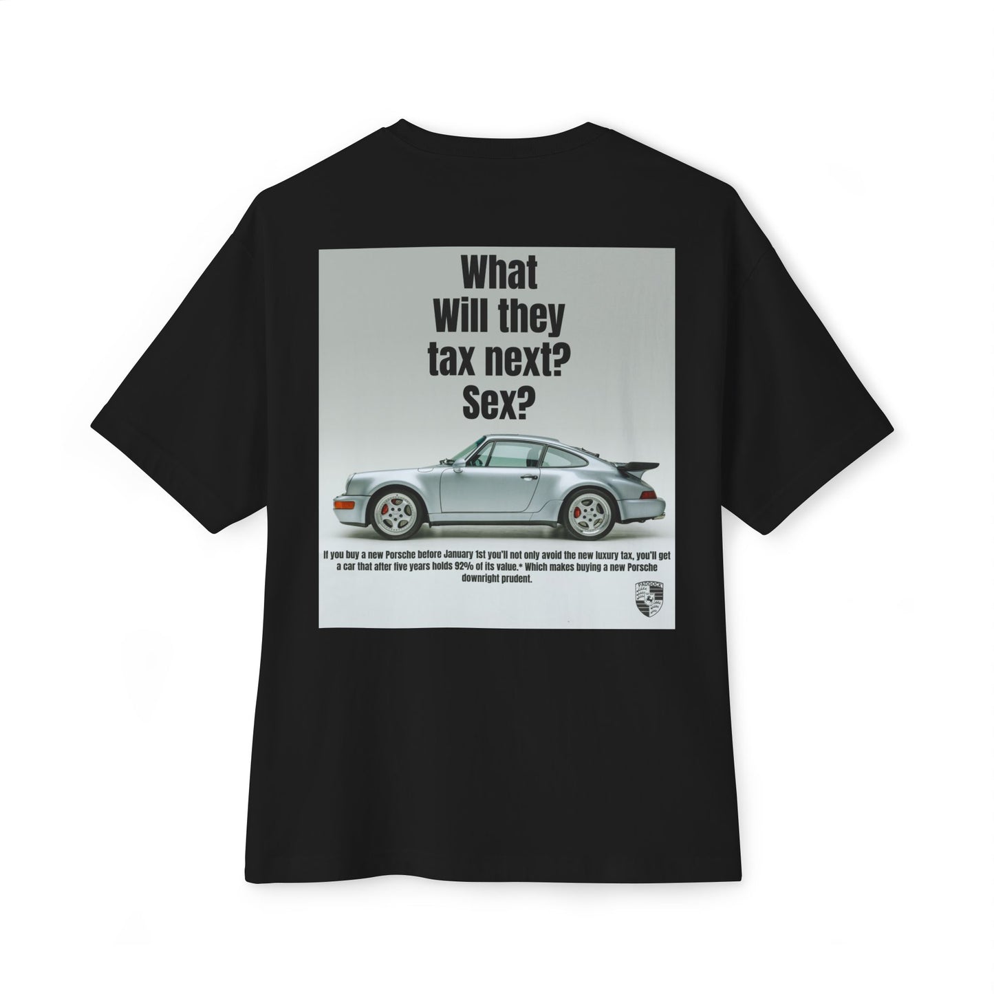 Porsche 964 Turbo Classic Ad T-shirt