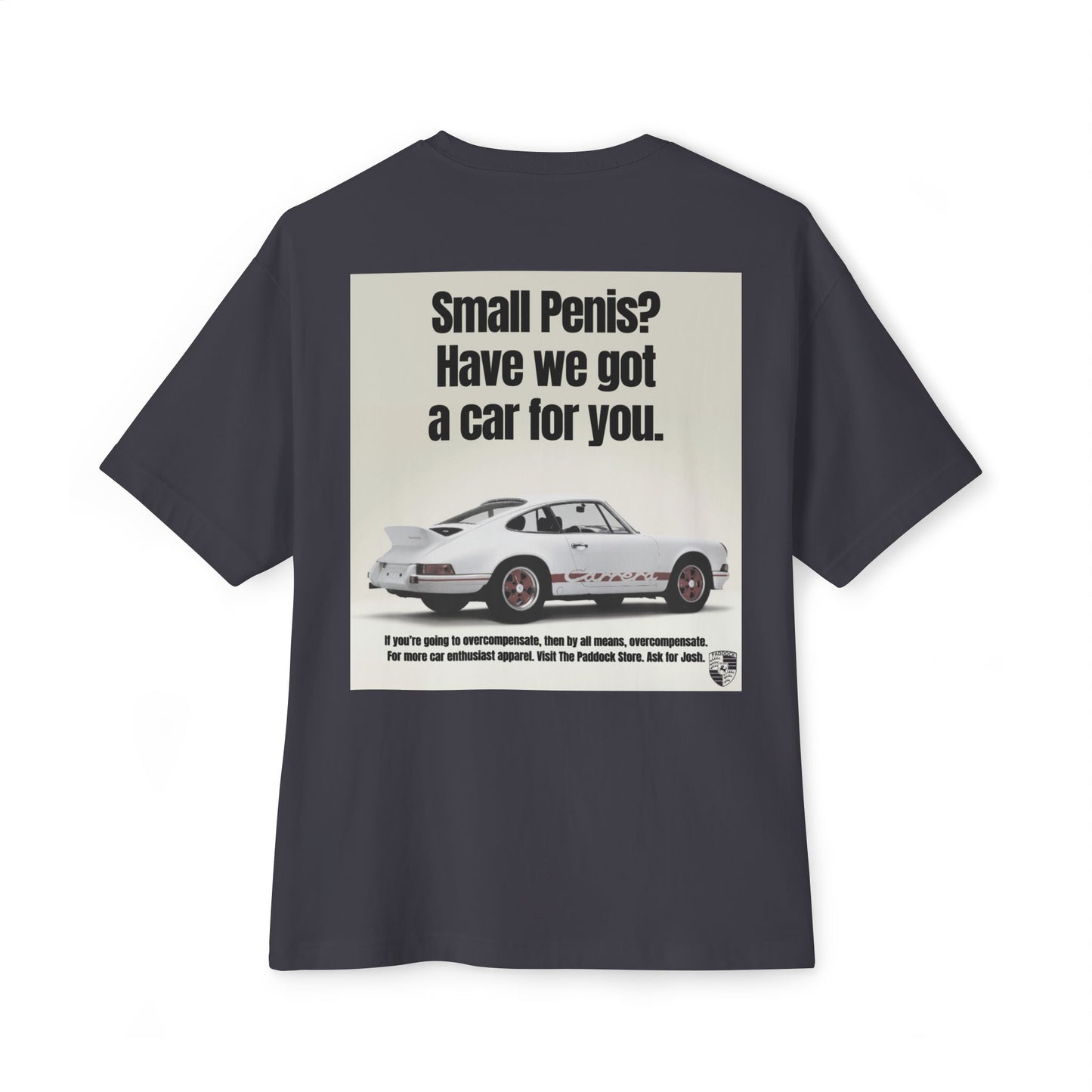 Porsche 911 "Overcompensate" Classic Ad T-shirt