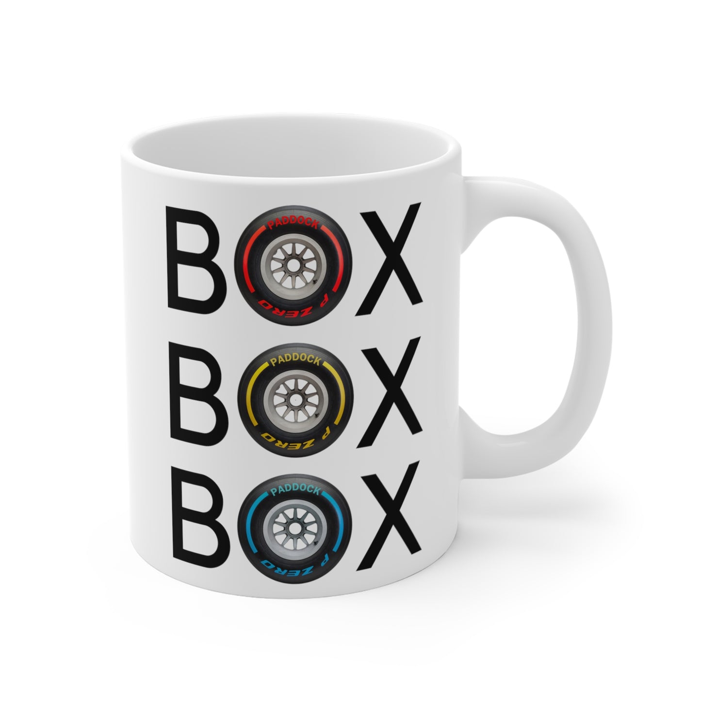 Box Box Box Formula 1 Coffee Mug