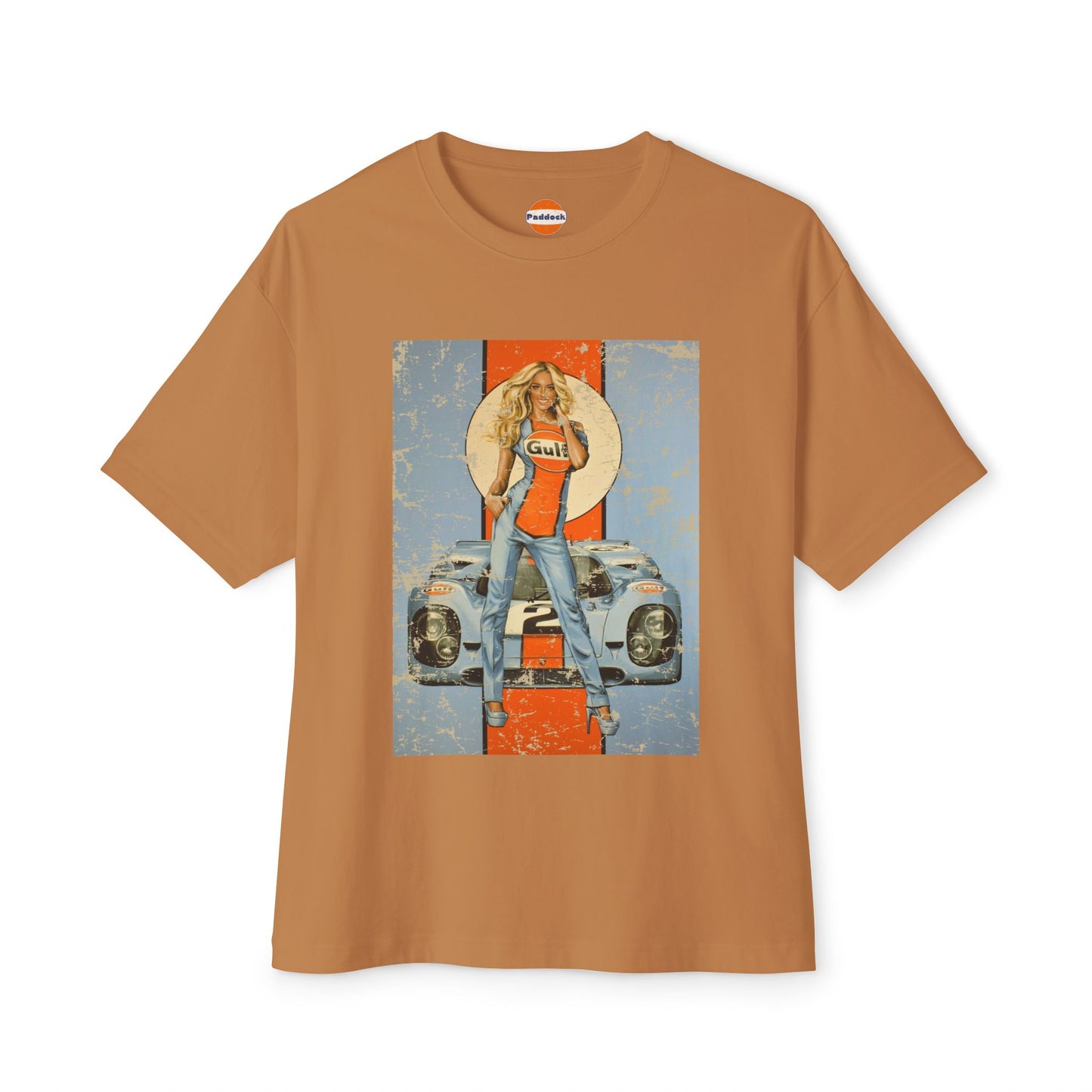 Gulf Racing "Vintage Pinup Girl" T-shirt