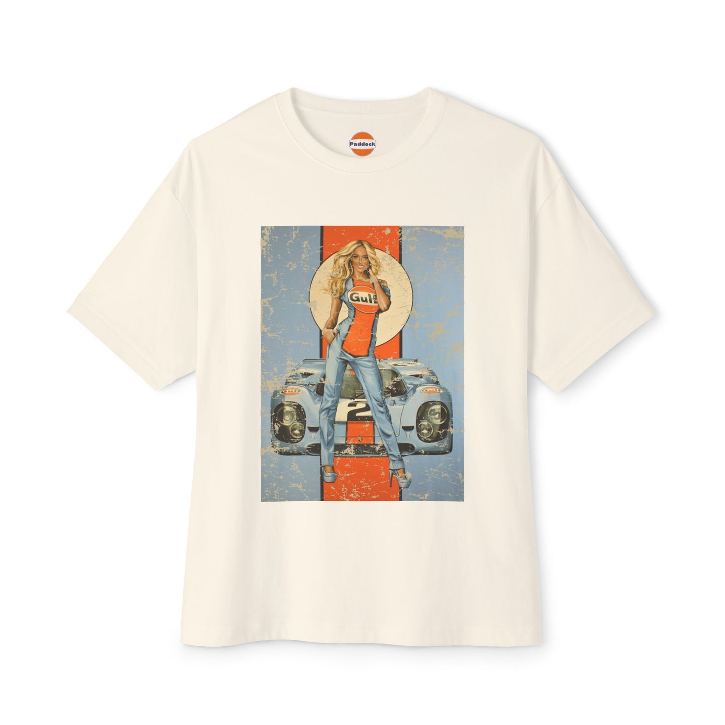 Gulf Racing "Vintage Pinup Girl" T-shirt