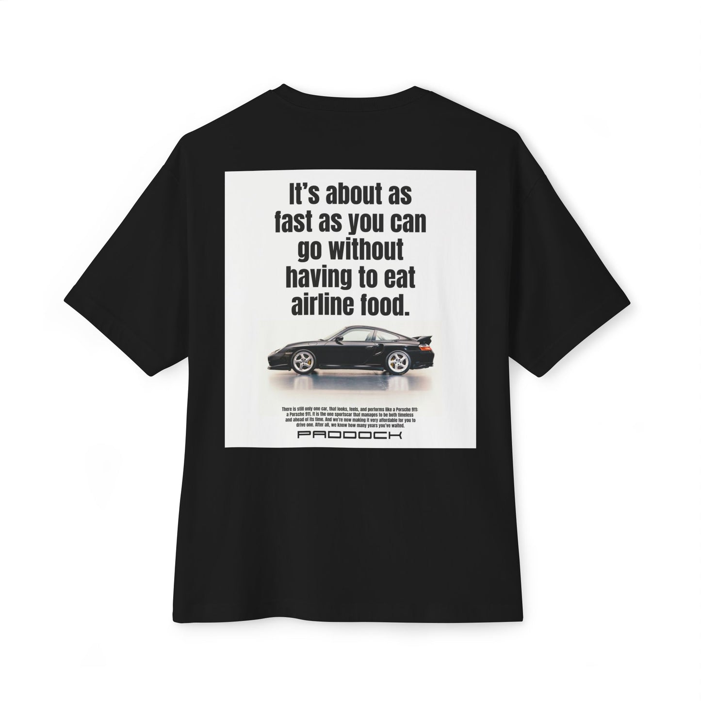 Porsche 996 Turbo "Airline Food" Classic Ads Tee