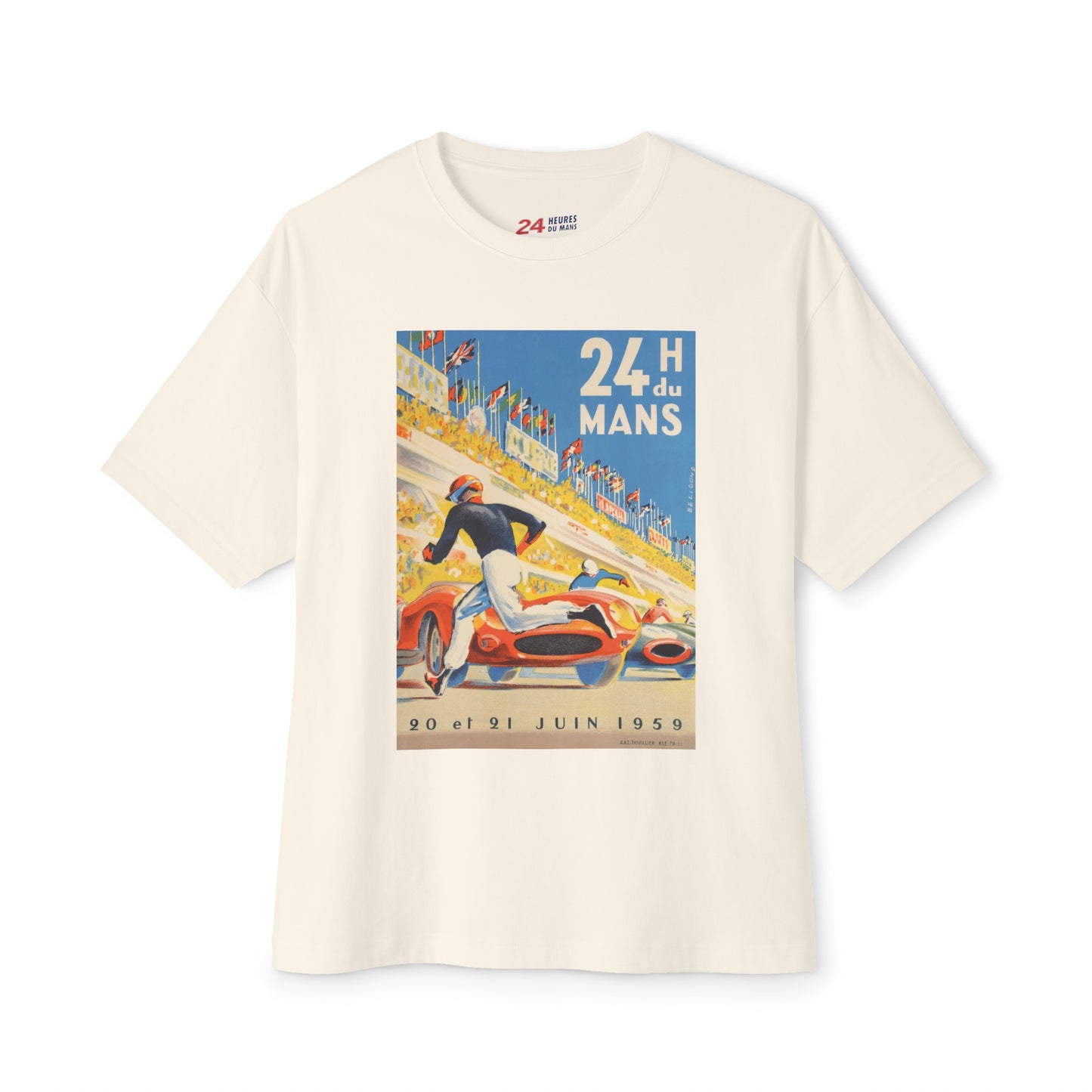 1959 24 Hours of Le Mans "Vintage Art Poster" T-shirt