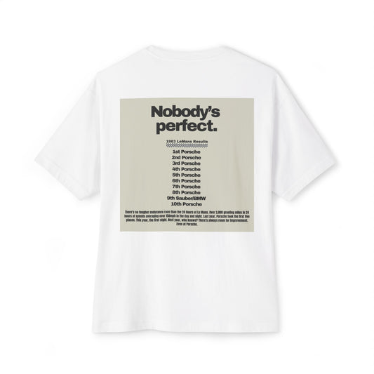 Nobody's Perfect Porsche Le Mans T-shirt