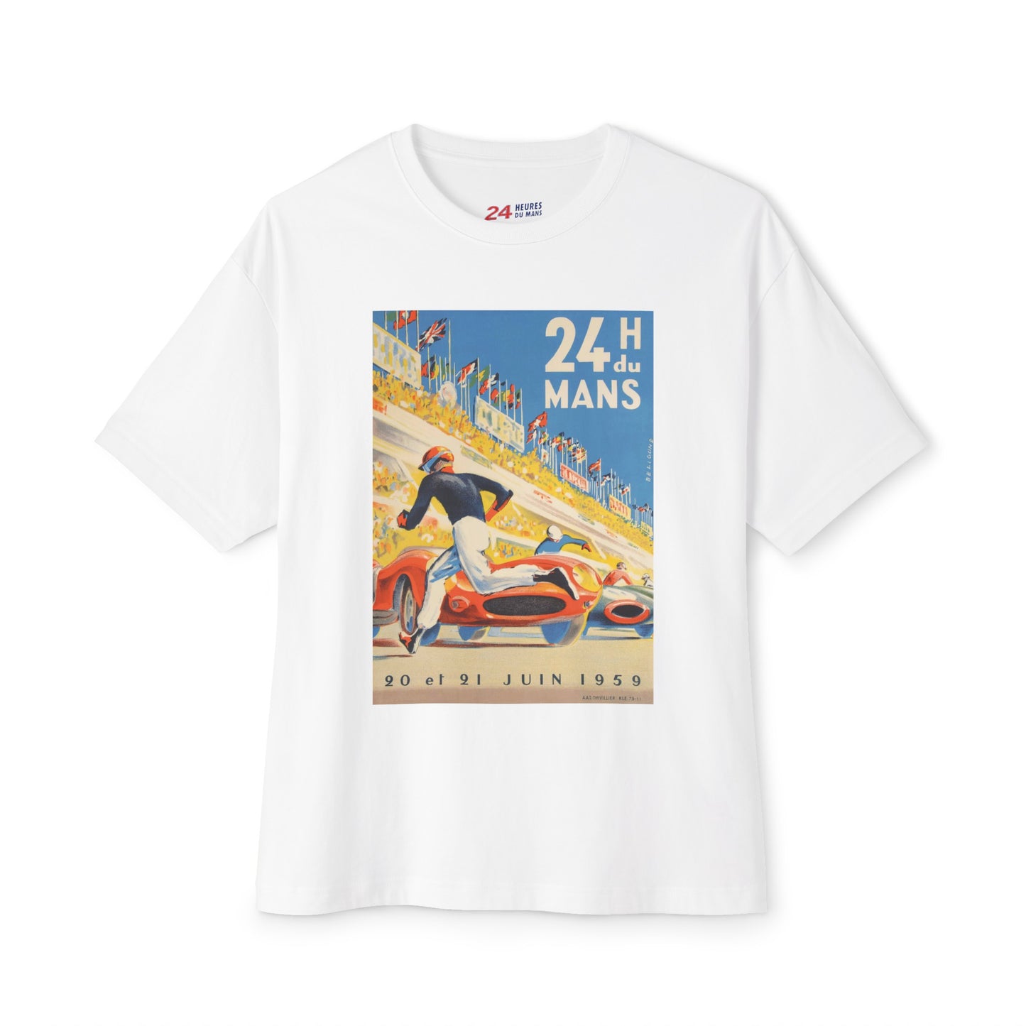 1959 24 Hours of Le Mans "Vintage Art Poster" T-shirt