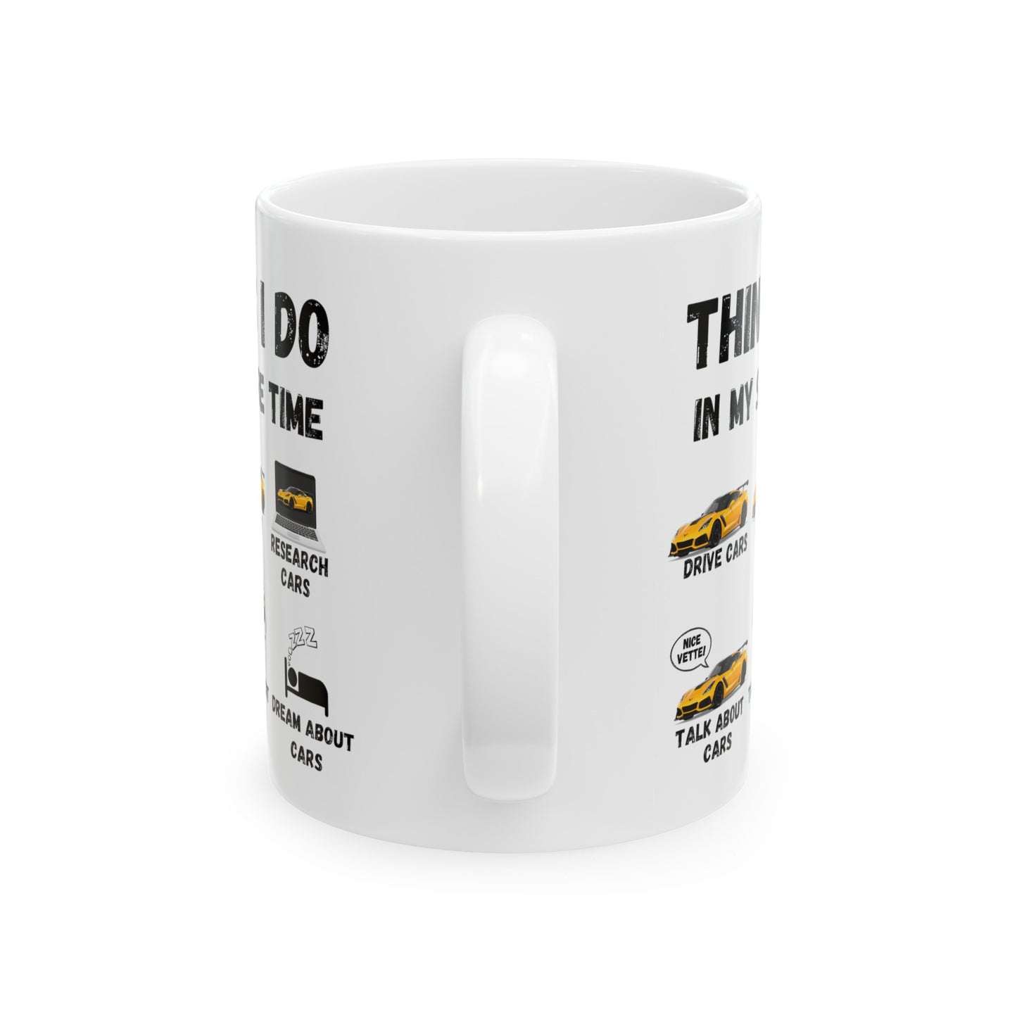 Things I Do In My Spare Time "Corvette C7 ZR1" Coffee Mug