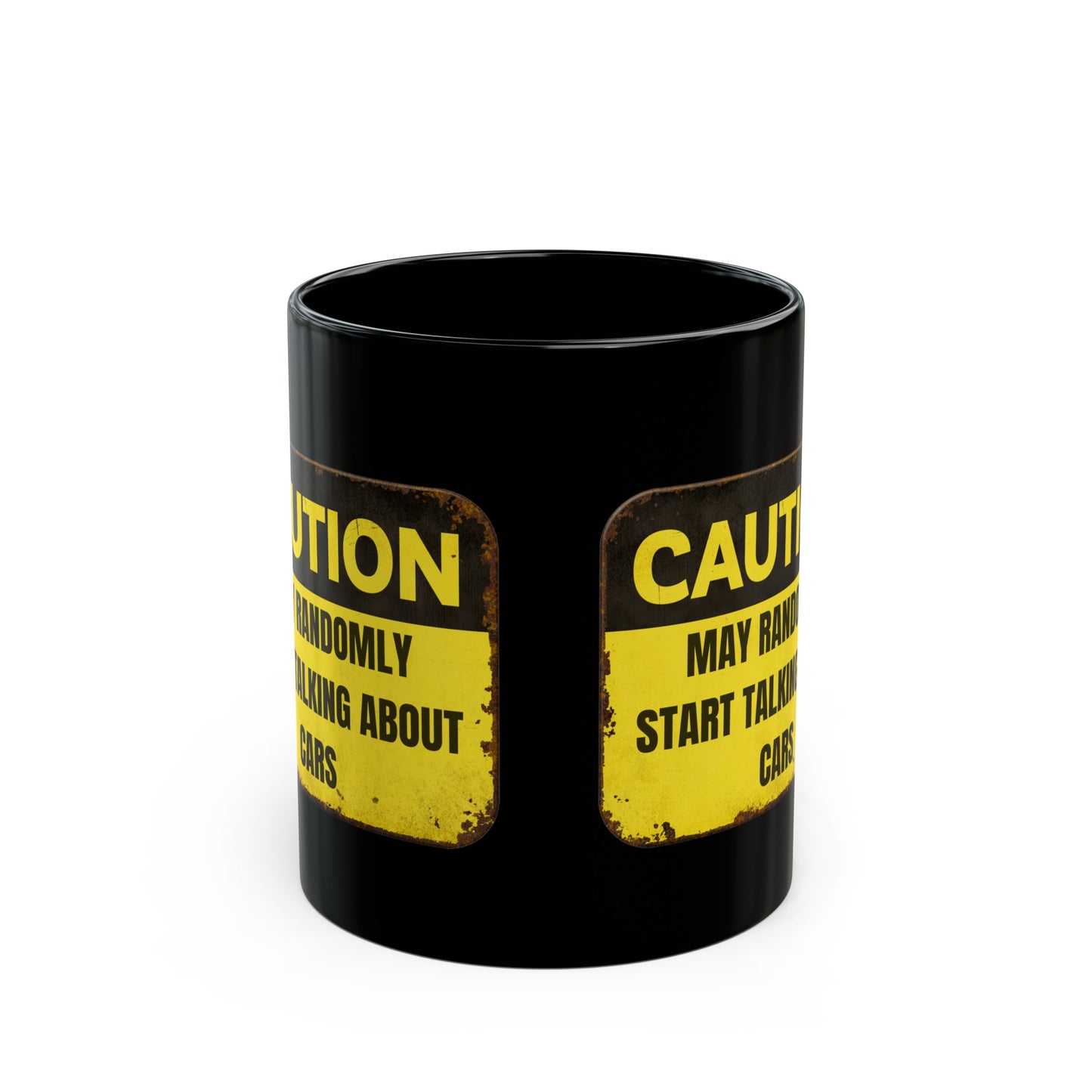 Caution Car Guy Coffee Mug