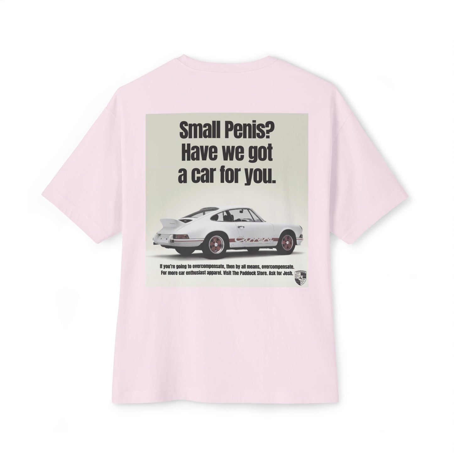 Porsche 911 "Overcompensate" Classic Ad T-shirt